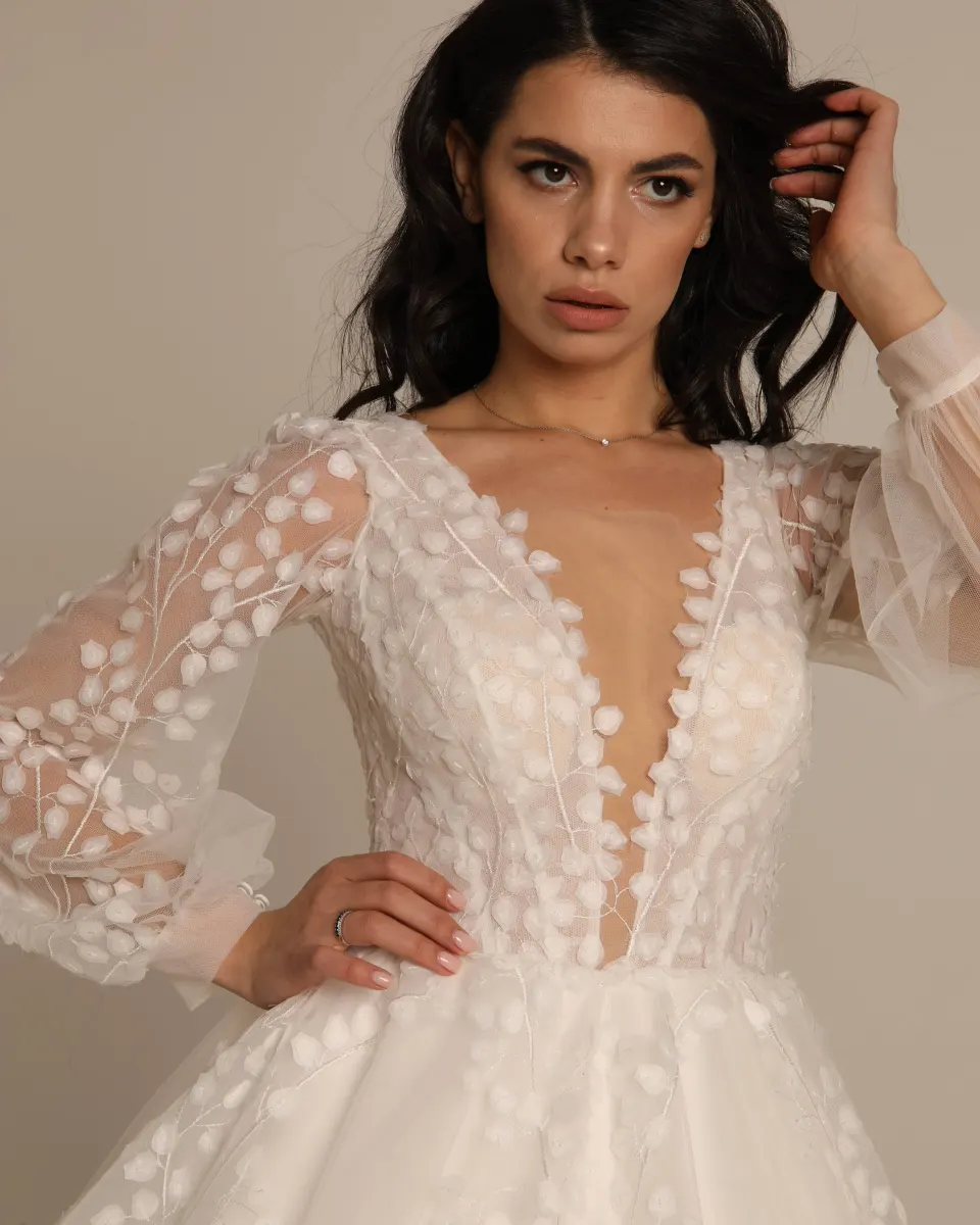 Rochie de mireasă Model 29 – Colecția 8 – a-line